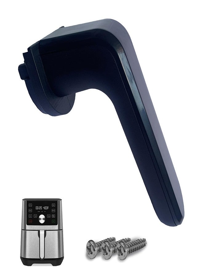 HQT Air Fryer Handle Replacement Parts for Instants Vortex Plus 4 Quart Air Fryers, Upgraded Air Fryer Handle Accessories for Instants 4QT Air Fryer, Ergonomic Design, Dishwasher Safe - Image 1